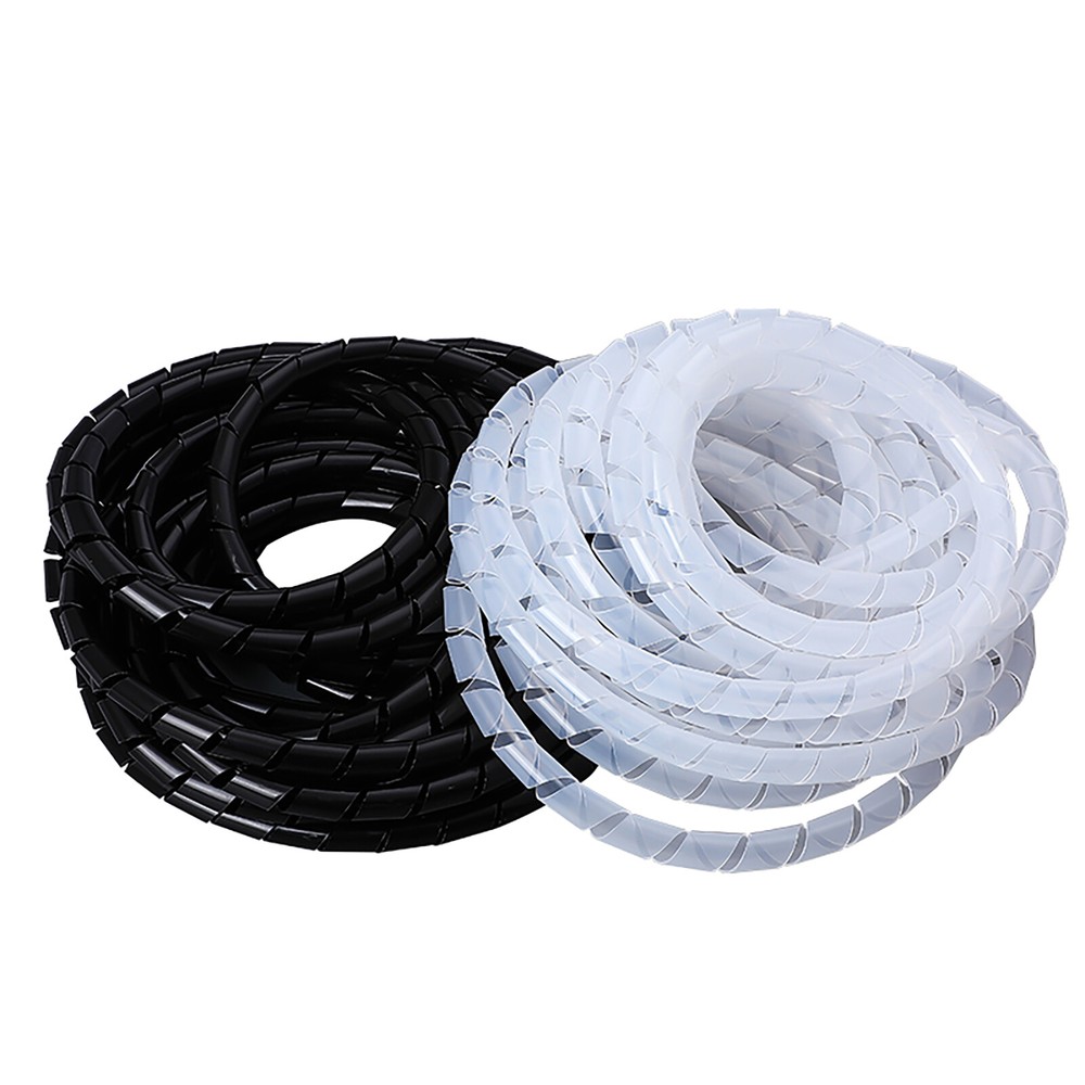 Spiral Wrap Cable Tidy – Banding Loom PC TV Home Cinema Wire Management Sleeving