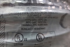 Cme E102470 Black Wire 8awg 500ft