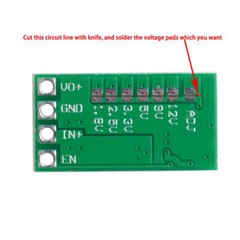 20pcs Mini DC-DC 4-17V to 1.8V 2.5V 3.3V 5V 9V 12V 3A Step Down Buck Module