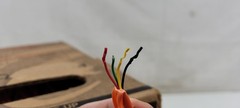(1000FT) Superior Essex 12-311-36 2×22 Temp Drop Wire 1000 PB Orange