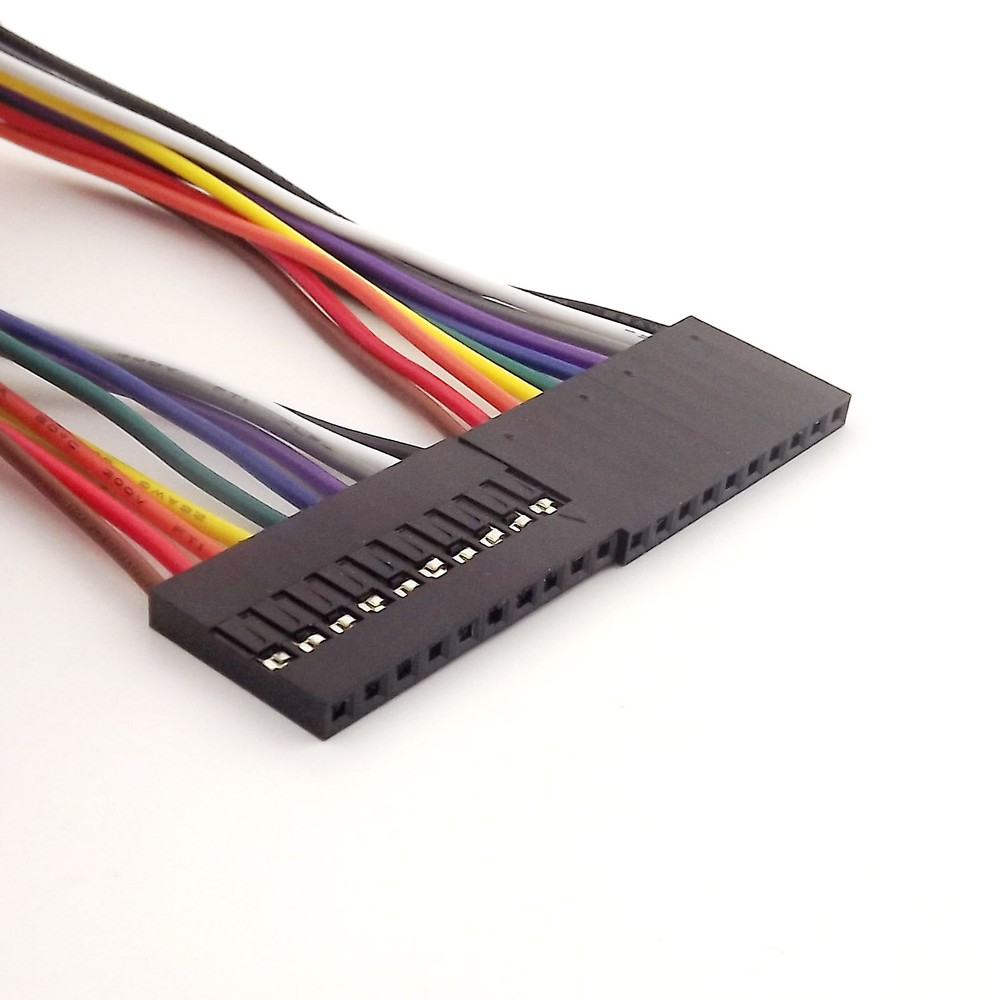 10x 10P-10P Dupont Wire Female to Female Cable Line 2.54mm For Arduino 30cm 1ft