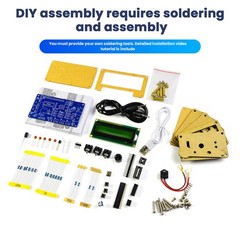 DIY CW Trainer Morse Code Decoder Keyer Interpreter DIY Electronic Component Kit