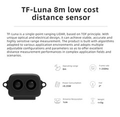Benewake TF-Luna Lidar Kit, with 1x USB-TTL Adapter 1x Dupont Line, 0.2-8m Me…