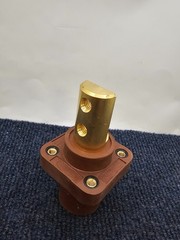 Hubbell Single Pole Receptacle, 400 Amp. 2 Hole, 600 Volts Series 16