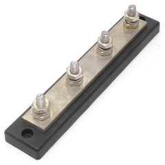 Bocatech BTMH-4 Busbar, 5/16″ Studs, 250 Amp, Hot Feed or Common Ground
