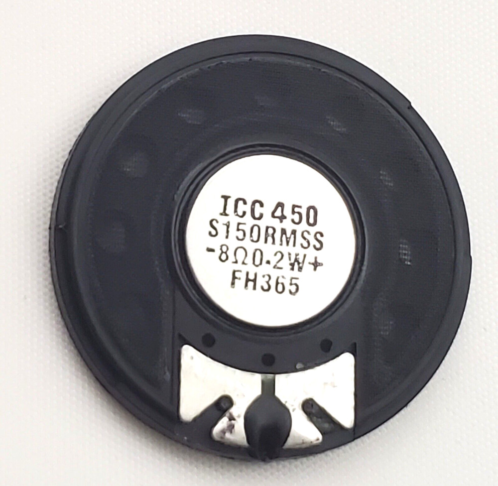 ICC Intervox S150RMSS Mylar Miniature Speaker 8 Ohm 0.1 Watt 420 Hz to 6Khz 10DB