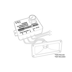 Adjustable Ultrasonic Power Generator 8 – 40KHz Power Supply 12 – 15V DC