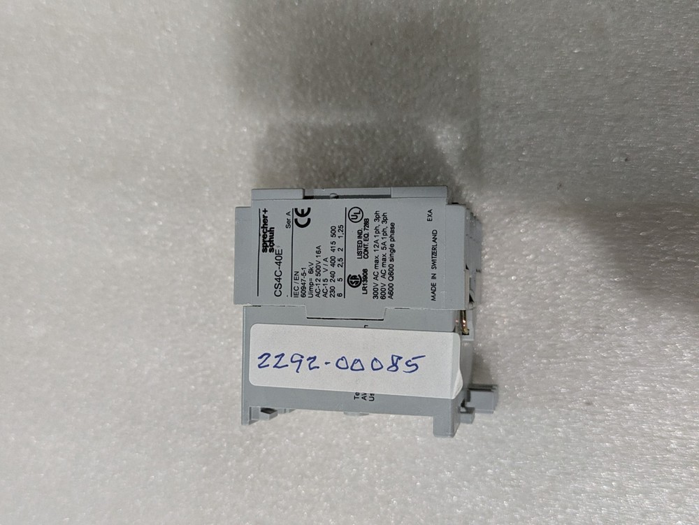 Sprecher+Schuh CS4C-40E Series A Contactor Relay Automation OEM Replacement Part