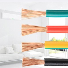 1mm²~6mm² Single Core BVR Flexible Wire Pure Copper Cores PVC Electrical Cable