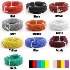 UL3239 Silicone Rubber Wire Cable Gauge 14/16/18/20/22 AWG Tinned Copper Wire