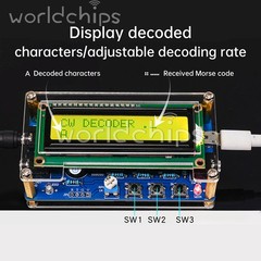 DC 5V CW Morse Code Decoder Circuit Board Welding Practice DIY Electronic Kit