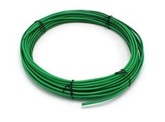 Green THHN Wire – 12 AWG – 25 Feet – Solid Copper Grounding Wire, Proudly Made
