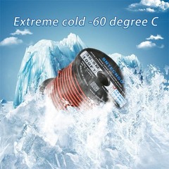 High-Performance 18 Gauge 2 Conductor Silicone Wire Spool – 100 Feet Red/Black