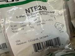 TRANSISTOR NTE248 – NTE – TRANSISTOR PNP SILICON ECG248
