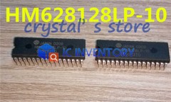 2PCS HM628128LP-10 Encapsulation:DIP28,x8 SRAM