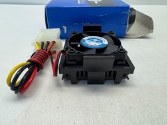 Vintage Vantec Socket 7 3 CPU Cooler Heatsink Fan 4-Pin Molex Ball Bearing NOS