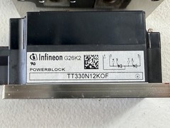 3 Infineon TT330N12KOF POWERBLOCK Thyristor Module 1200V 330A
