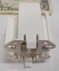 6 Leviton 10MM Compact Fluorescent Lampholders, Lamp Holders Socket G24Q3 GX24Q4