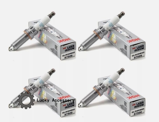 6X NGK 97506 Spark Plug for BMW 320i 650i X5 M4 M5 M6 535i SILZKBR8D8S