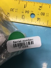 Fujikin 076307 Type N.C. O.P. 0.39~0.59MPa W/ Fujikin 316 L-P Assembly, 171569