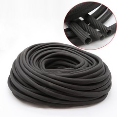 Fibreglass Fire Sleeve 600℃ HIGH TEMP Wire Cable Insulating Tube Φ1~40mm Black