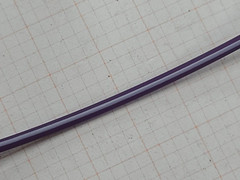 Southwire #14awg GXL SAE J1128 XLPE Automotive Lead Wire Violet/White /100ft