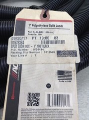 ACT AL-SLPE-1000-0-C Polyethylene Split Loom 01578384 New (TSC)
