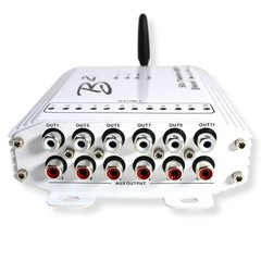 B2 Audio SixTwelve White 12Ch Bluetooth DSP 4V 96kHz w Floating Mount Bracket
