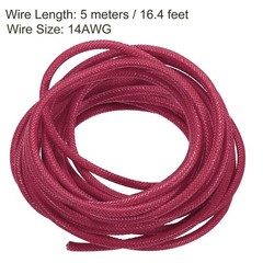 16.4ft 14AWG Electronic Wire High Temperature Electrical Silicone Cable Red