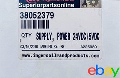 *BRAND NEW* Ingersoll-Rand 38052379 Power Supply Board 24VDC/5VDC (OEM)