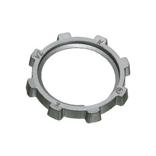 Arlington DLN8, 3″, Die-Cast, Threaded, IMC/Rigid Conduit Locknut, 1 pc