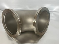 ISO-100 STAINLESS STEEL 90 Degree VACUUM Elbow, NOS