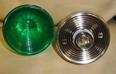 Maruyasu BLR-24G Pilot Light, 30mm 24V Green Illum 80mm, 5W New