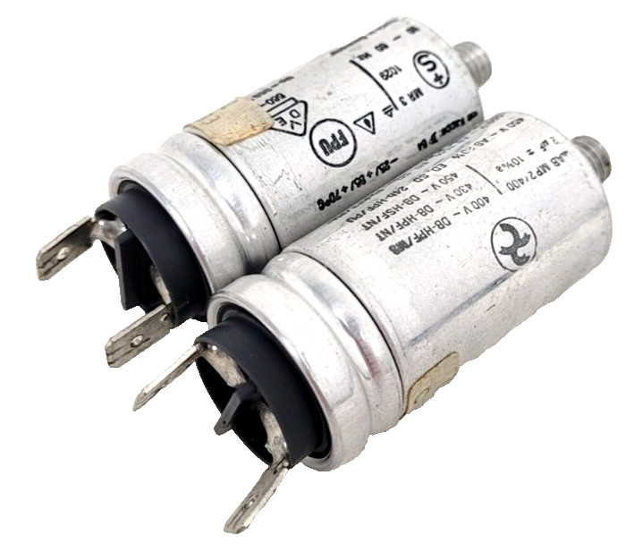 Lot of 2 – ABMP2/400 Italfarad 400V Capacitor – Next Day Option