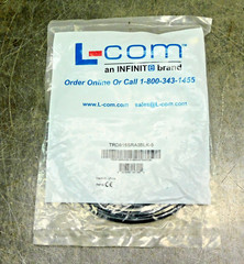 L-Com TRD815SRA3BLK-5 Right Angle Ethernet Cable
