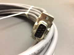 Alpha Wire 6010C, 22AWG 3PR Shield Cable 35 FT w/7-Pin Male/Female AMP Connector