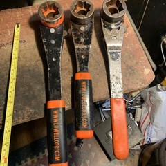 LOT OF (3) I FARGO 2 Lowell Reversible Lineman Ratchet 1 x 1-1/8 x 3/4 USA