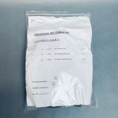 Waters Universal IEC Mains Cable Kit Issue 3 UK EU USA