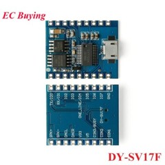 Voice Playback Module MP3 Music Player UART I/O Trigger Amplifier Board Module