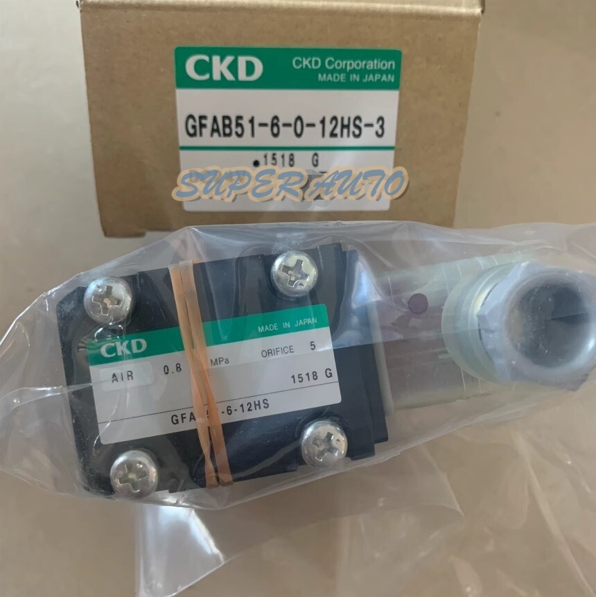 1Pcs New Solenoid GFAB51-6-0-12HS-3 DC24V
