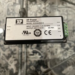 XP POWER-ECE60US24 AC/DC CONVERTER¬60W¬24V¬2.5A (C2B1)