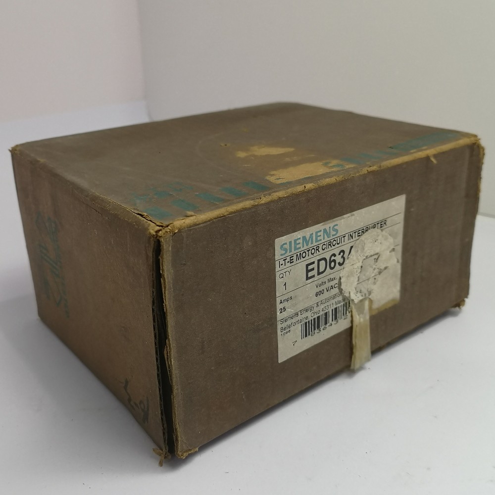 SIEMMENS ED63A025 I-T-E Motor Circuit Interrupter