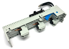 Wöhner 32430 EQUES 60-Classic Busbar Adapter w/ Adjustable Mounting Rail