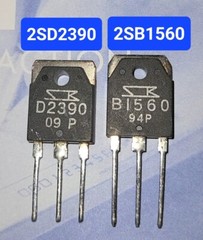 1pair GENUINE SANKEN 2SB1560/2SD2390 B1560/D2390 Integrated Circuit TO-3P, USA