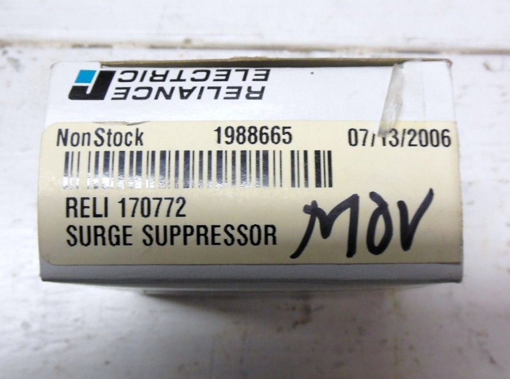 Reliance Electric 170772 Surge Suppressor MOV New (TBI)