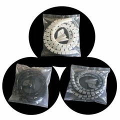 2M 5M Cable Tidy Wire Kit PC TV Organising Wrap Cover Spiral Tube Office Home US