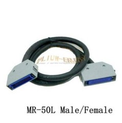 1PC Fit FOR Connection Cable MR-50L Male female 1m/3m/5m I/O machine 50-PIN
