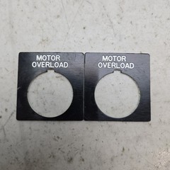 16 Pack Allen Bradley 30mm Push Button Legend Plate Mixed Lot See Pictures