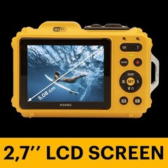 KODAK PIXPRO WPZ2 Rugged Waterproof Shockproof Dustproof WiFi Digital Camera 16M