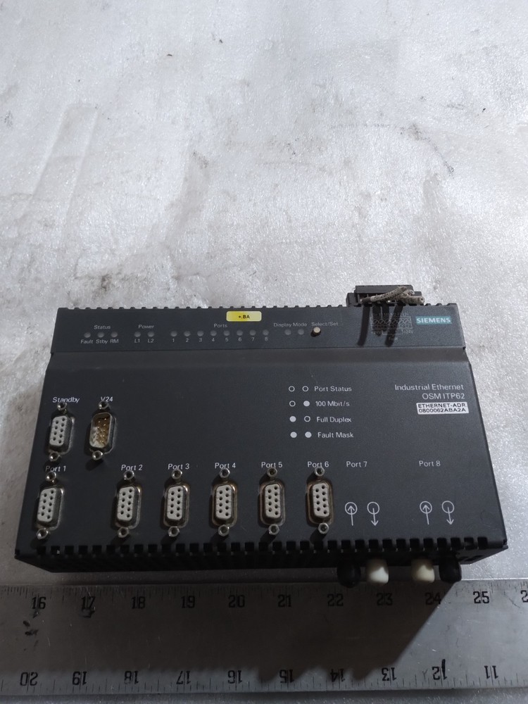 SIEMENS SIEMENS 6GK1105-2AA00 SIMATIC NET OSMITP62 INDUSTRIAL ETHERNET MODULE